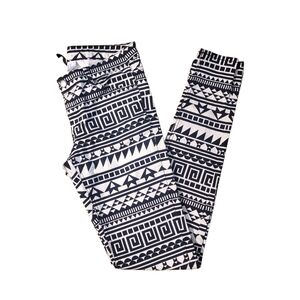 Divided by H&M Geometric Pattern Straight Leg Pants